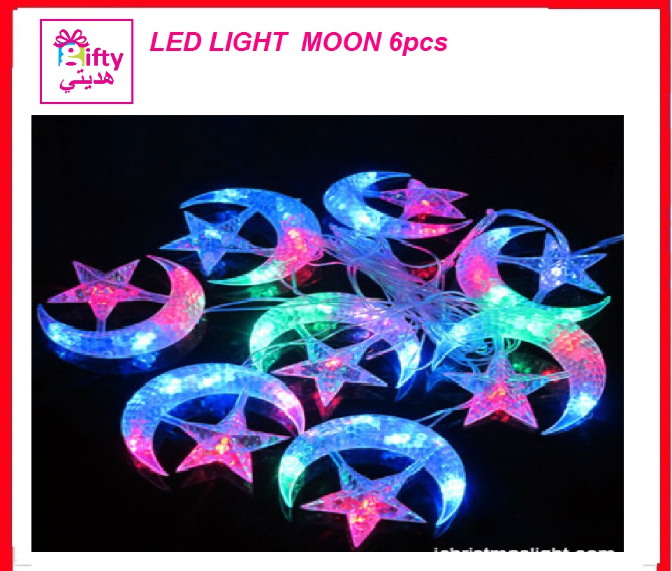 LED LIGHT MOON 6PCS