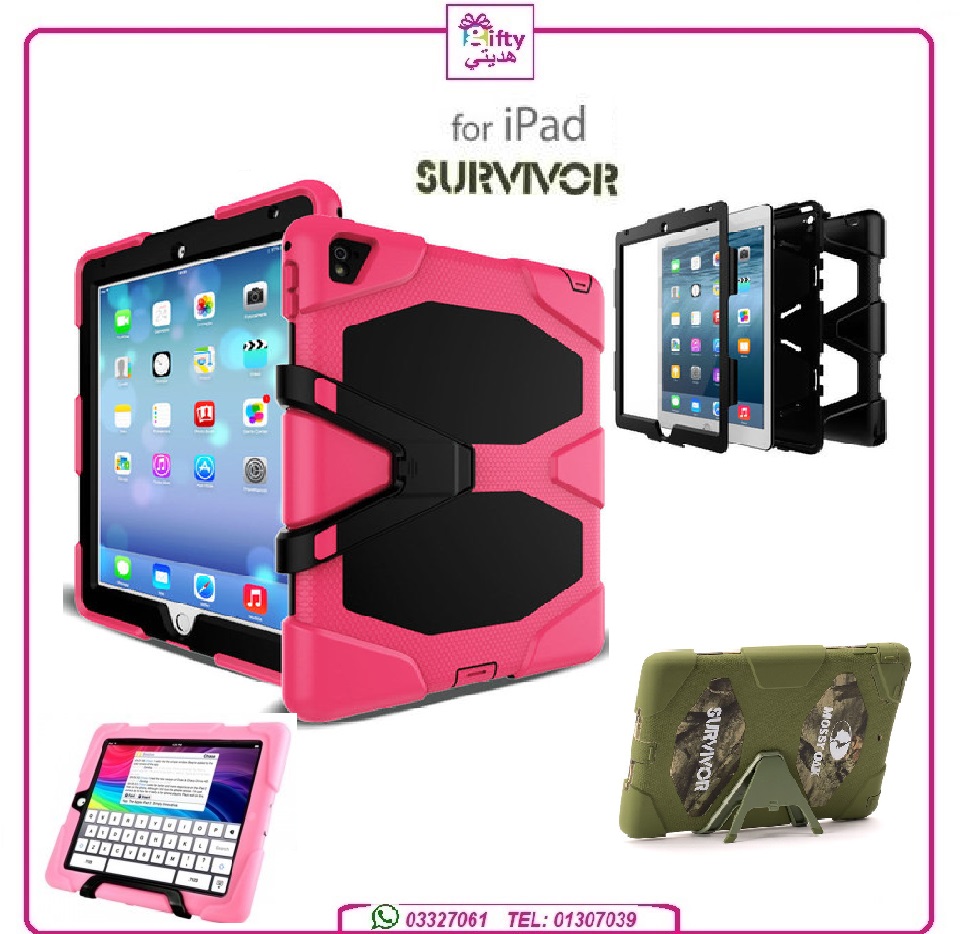 Military Survivor Heavy Duty Cover Case For Apple iPad