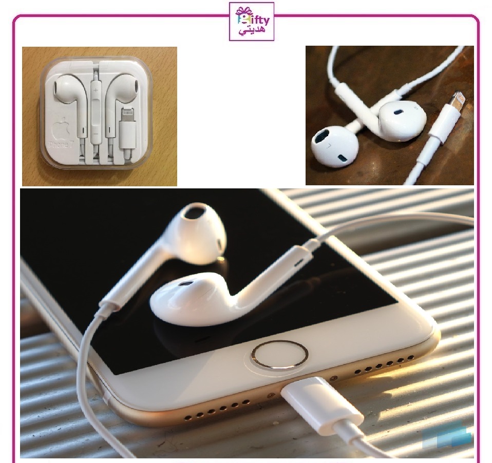 Ear X Earphone With Mic and volume iphone X , E , 7 , 7 Plus , 8 Plus